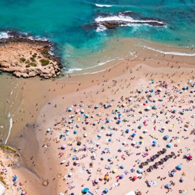 Playa Cala Capitán beach Cabo Roig, Orihuela Costa
